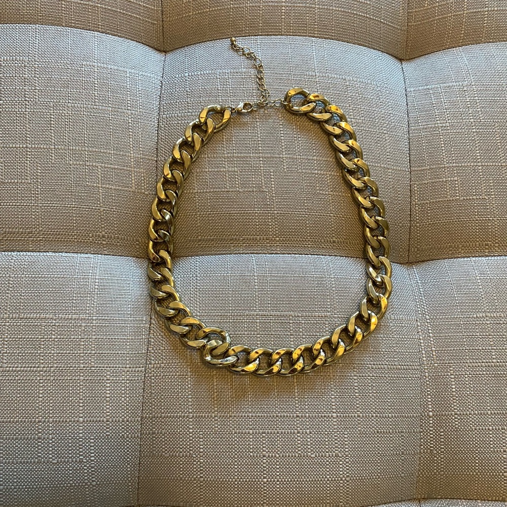 Chunky Gold Chain Necklace